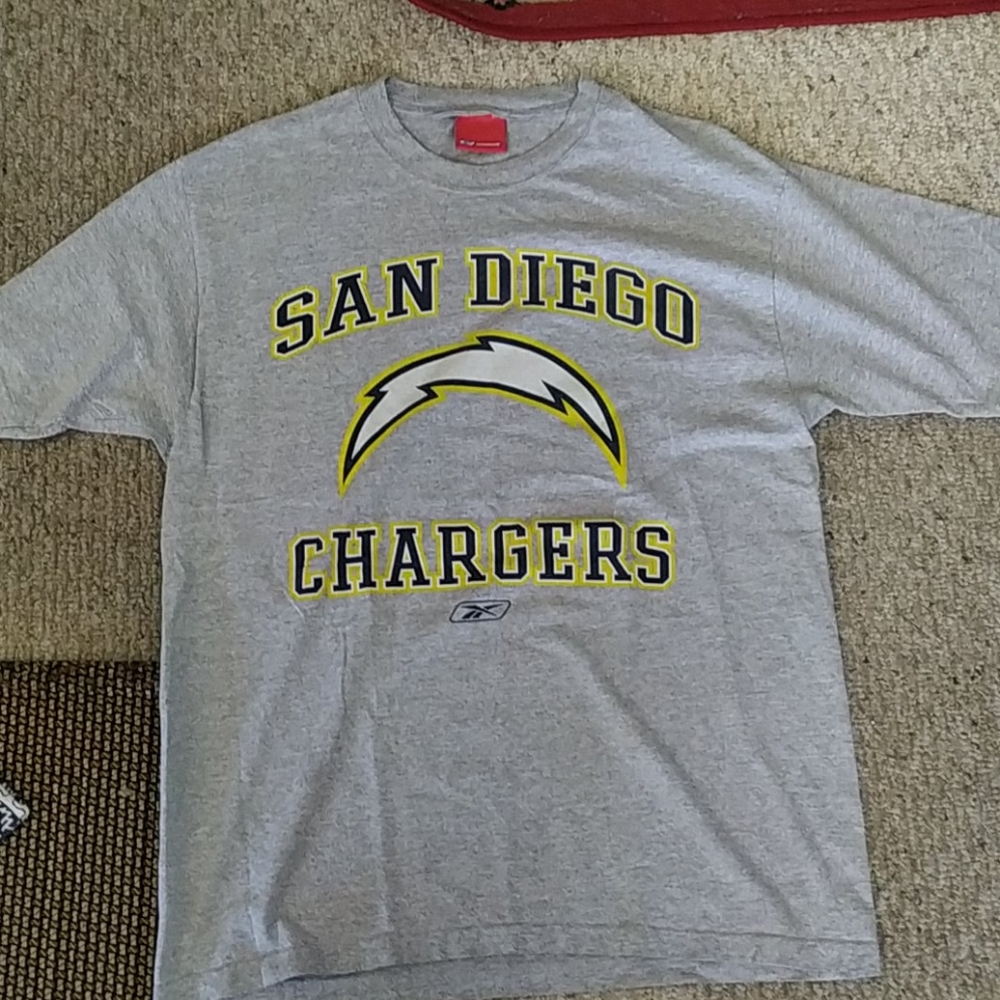Men's Reebok Chargers Shirt Large